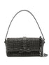 bolso de hombro adornado con gemas